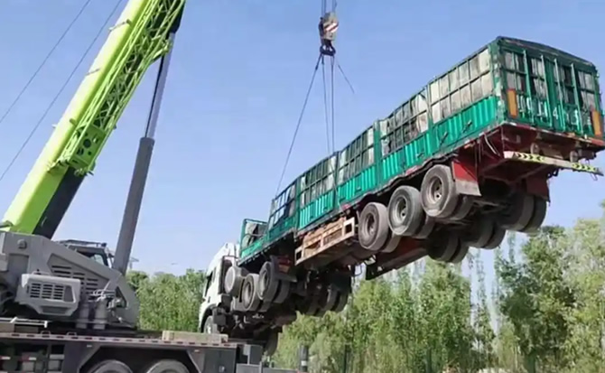 莎车道路脱困救援案例
